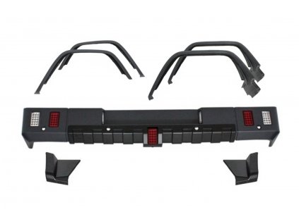 b2b rear bumper with fender flares wheel arches 5999735 6064437