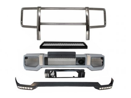 b2b front bumper with spoiler led drl upper spoiler 6000029 6067678