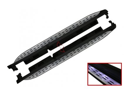 b2b running boards suitable for mercedes gl class 5985405 6018929