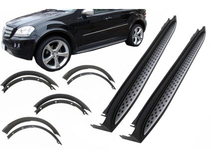 b2b kit running boards side steps with fender flares 6002149 6101767