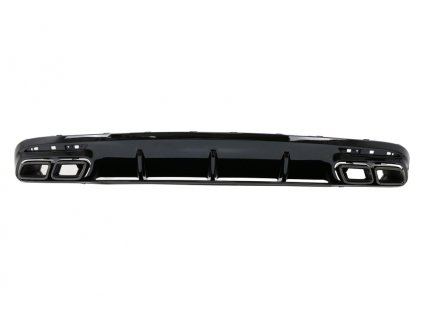 b2b rear bumper air diffuser with black muffler tips 6000321 6073349