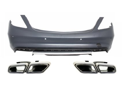 b2b rear bumper with muffler tips suitable for 5986839 6022260