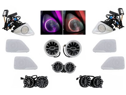 b2b kit ac vent 64 colors led 4d rotary tweeters 6002595 6105195
