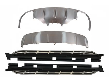 b2b running boards side steps off road skid plates 5993283 6031504