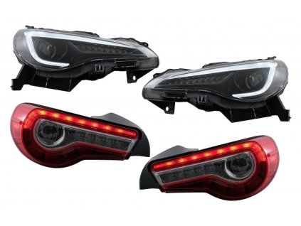 b2b led headlights with taillight full led suitable 6000159 6069305