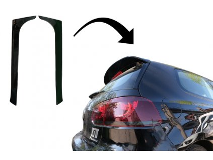 b2b trunk rear window fin spoiler suitable for vw 5999445 6063084