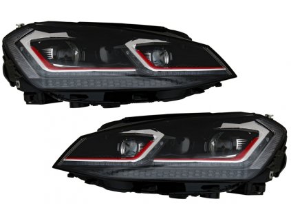 b2b led headlights bi xenon look suitable for vw golf 5998956 6056084