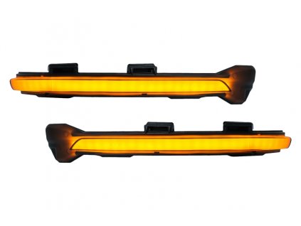 b2b mirror dynamic turn signal light lamp smoke led 6001491 6091307