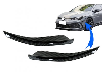 b2b front bumper side fins flaps suitable for vw golf 6001377 6091536