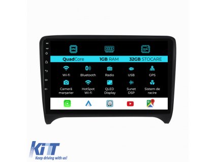 b2b navigation for audi tt 2006 2014 9 inch 1gb 6003631 6115952