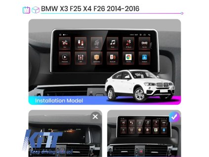 b2b navigation for bmw x3 f25 x4 f26 2011 2017 6004474 6119448