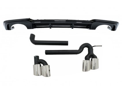 b2b rear bumper valance diffuser with complete 6001119 6095956