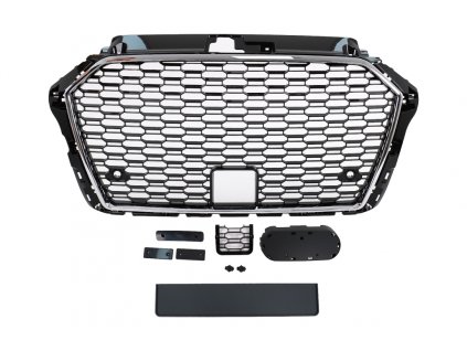 b2b front grille suitable for audi a3 8v facelift 6002147 6101886