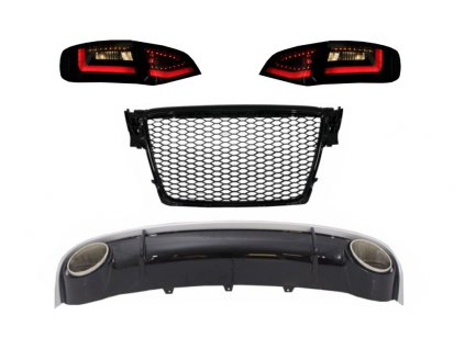 b2b rear bumper diffuser exhaust tips with central 5997324 6046371