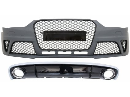 b2b front bumper with rear bumper valance diffuser 5993185 6031025