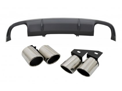 b2b rear bumper valance diffuser suitable for audi a4 5999062 6055059