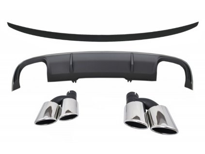 b2b rear bumper valance diffuser suitable for audi a4 5999064 6096965