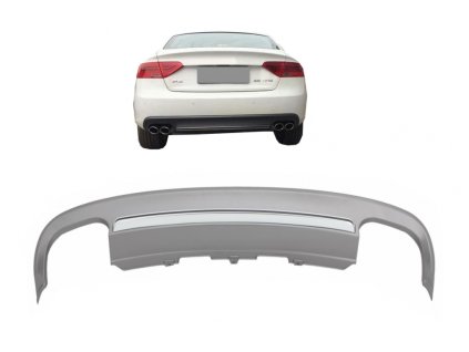 b2b rear bumper valance diffuser suitable for audi a5 5991094 6126586