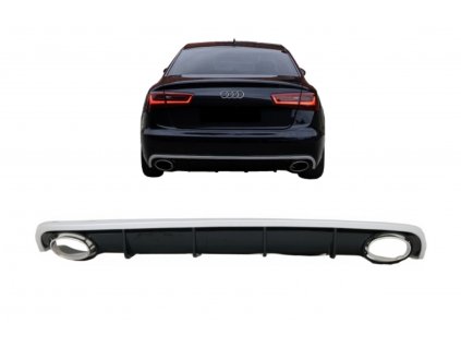 b2b rear bumper valance diffuser suitable for audi a6 5986410 6030852