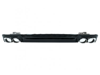 b2b rear bumper valance diffuser with exhaust tips 6000384 6076088