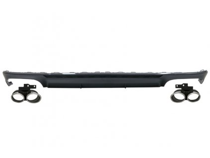 b2b rear bumper valance diffuser with exhaust tips 6000573 6080086