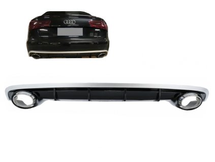 b2b rear bumper valance diffuser and exhaust tips 5987513 6126581