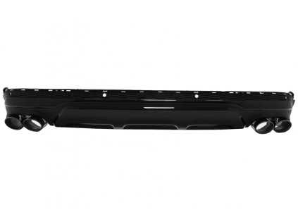 b2b rear bumper valance diffuser double outlet with 6001764 6098105