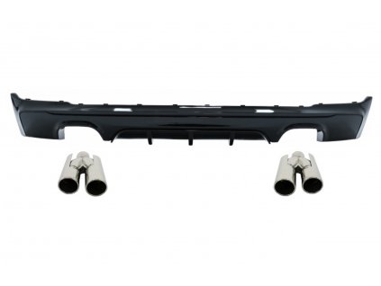 b2b rear bumper spoiler valance diffuser double 6000618 6077050