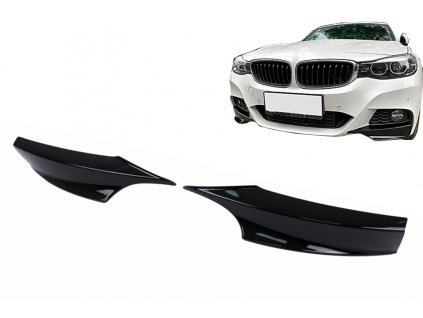 b2b front bumper side splitters suitable for bmw 3 6001992 6101436