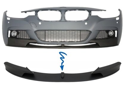 b2b front bumper spoiler suitable for bmw 3 series 5987393 6000633