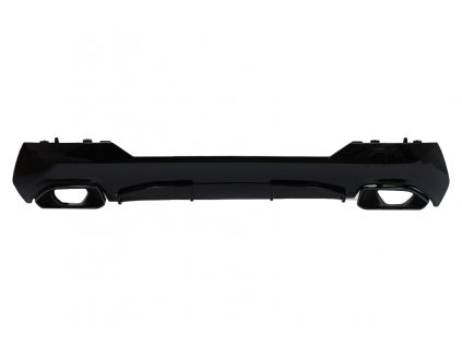 b2b rear bumper valance diffuser with exhaust tips 6001470 6094266