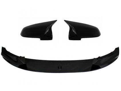 b2b front bumper spoiler lip with mirror covers 6000278 6071998