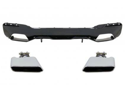 b2b rear bumper diffuser suitable for bmw 5 series 5997384 6047174