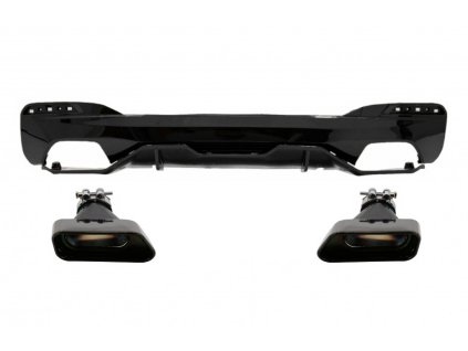 b2b rear bumper diffuser suitable for bmw 5 series 5997386 6047204