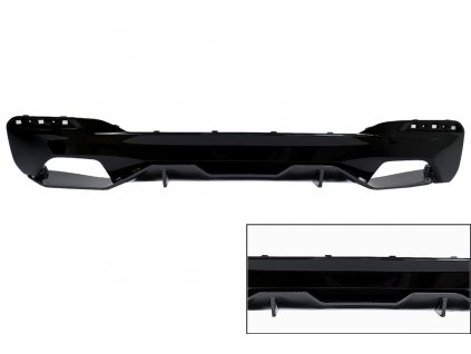 b2b rear bumper valance diffuser suitable for bmw 5 6002206 6102608