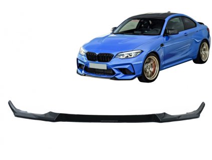 b2b front bumper lip spoiler suitable for bmw 2 6000757 6084005