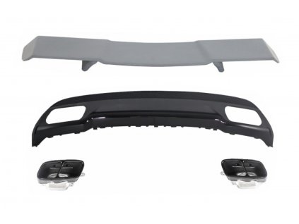 b2b trunk spoiler boot lid spoiler diffuser exhaust 5997215 6045169