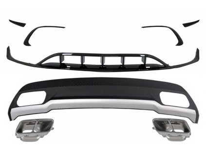 b2b rear diffuser exhaust tips tailpipe package 5999284 6058575