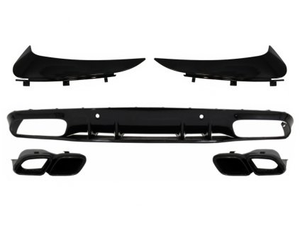 b2b bumper valance diffuser with rear bumper flaps 6000342 6073228