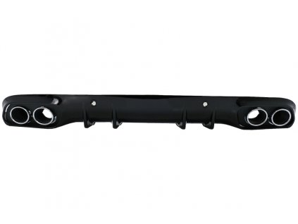 b2b rear bumper valance diffuser double outlet with 6000490 6077595