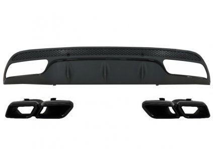 b2b rear bumper diffuser suitable for mercedes 5997103 6044567