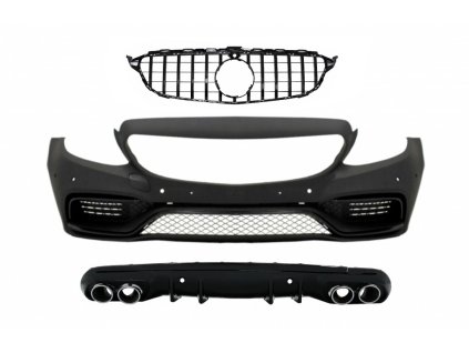 b2b front bumper suitable for mercedes c class w205 6000675 6099954