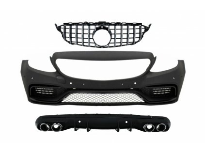 b2b front bumper with grille chrome without camera 6000677 6078753