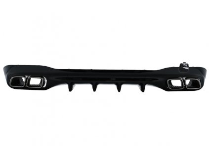 b2b rear bumper diffuser with exhaust muffler tips 6001649 6096089