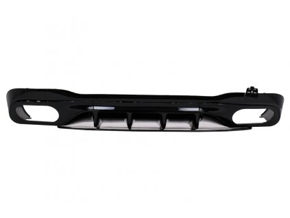 b2b rear bumper diffuser suitable for mercedes c 6001981 6100786