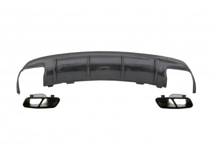 b2b rear bumper air diffuser with exhaust muffler 5997403 6047523