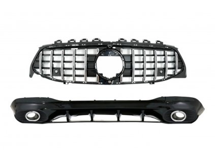 b2b rear diffuser and exhaust tips with front grille 6000742 6080490