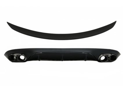 b2b rear diffuser with exhaust tips and trunk boot 5999306 6058883