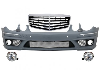 b2b front bumper suitable for mercedes w211 e class 5986731 6083486