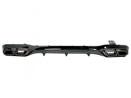 b2b rear diffuser with black exhaust tips suitable 6001786 6098461